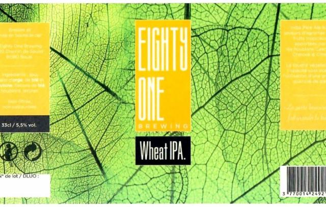 Eighty One Wheat IPA, Eighty One Brewing