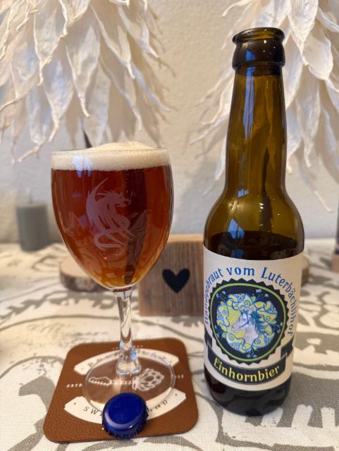 Einhornbier 4.8%, Luterbächlihof, Switzerland