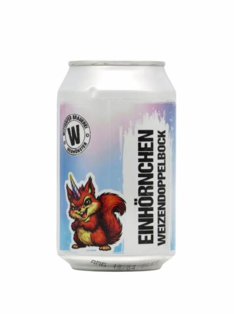 Einhörnchen Weizendoppelbock 7.5%, Wittorfer Brauerei, Germany
