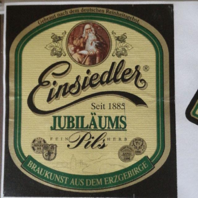 Einsiedler Jubiläums Pils 4.9%, Einsiedler Brauhaus, Germany
