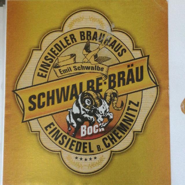 Schwalbe-Bräu Bock 6.5%, Einsiedler Brauhaus, Germany