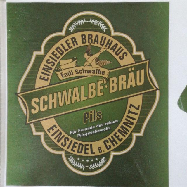 Schwalbe-Bräu Pils 4.9%, Einsiedler Brauhaus, Germany