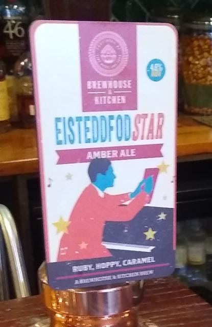 Eisteddfod Star 4.6%, Brewhouse & Kitchen, England