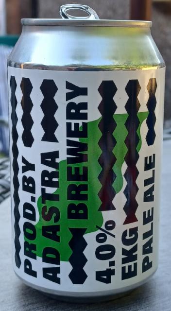 EKG Pale Ale 4.0%, Ad Astra Brewery, Scotland
