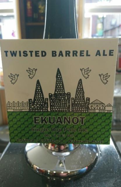 Single Hop Series : Ekuanot 4.0%, Twisted Barrel Ale Limited, England