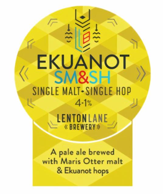 Ekuanot SM&SH 4.1%, Lenton Lane Brewery, England