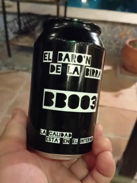 El baron de la birra BB003 5.2%, Fermentados Artesanales Del Aljarafe, Spain
