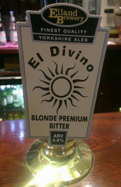 El Divino 4.6%, Elland Brewery, England
