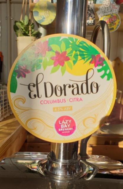El Dorado - Columbus Citra 4.5%, Lazy Bay, England