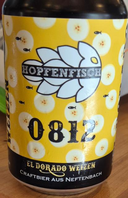 el dorado 0812 weizen 5.3%, Hopfenfisch, Switzerland