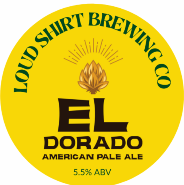 El Dorado American Pale Ale 5.5%, Loud Shirt Brewing Co., England