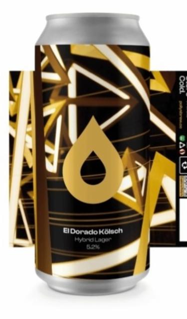 El Dorado Kölsch 5.2%, Polly's Brew Co., Wales