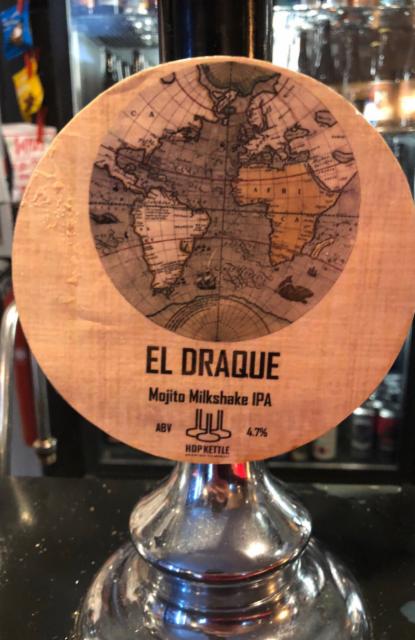 El Draque 4.7%, Hop Kettle Brewery, England