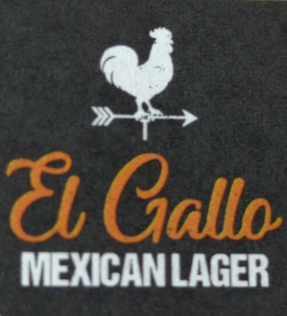El Gallo Mexican Lager 5.7%, Moeller Brew Barn, United States