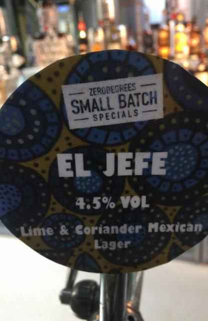 El Jefe 4.5%, Zerodegrees, England