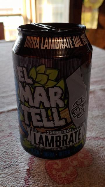 el martell 4.2%, Birrificio Lambrate, Italy