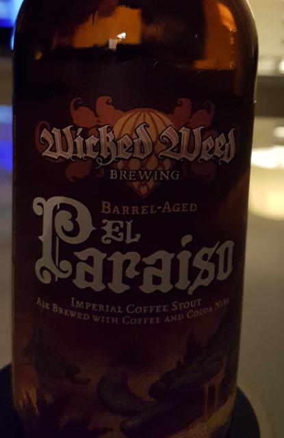 El Paraiso BA 11.5%, Wicked Weed Brewing, United States