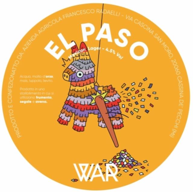 El Paso, Birrificio War