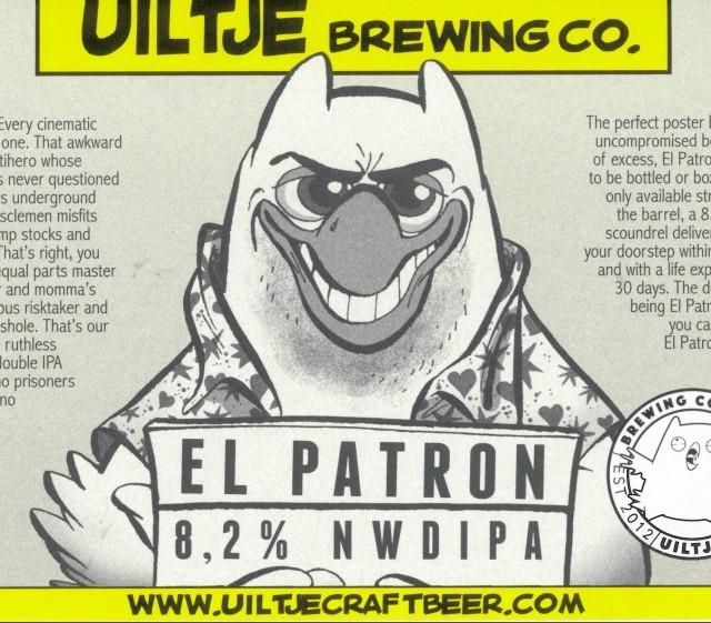 El Patron 8.2%, Uiltje Brewing Co, Netherlands