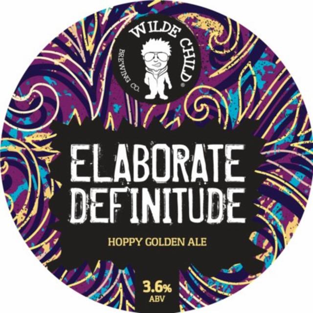 Elaborate Definitude 3.6%, Wilde Child Brewing Co., England