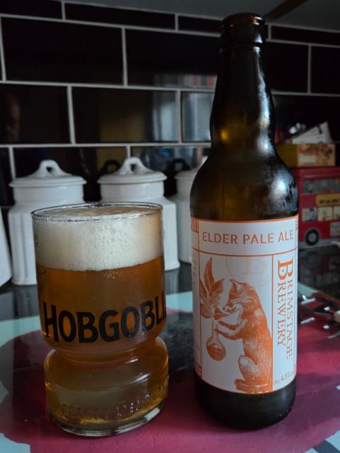 Elder Pal Ale 4.1%, Brimstage Brewery, England