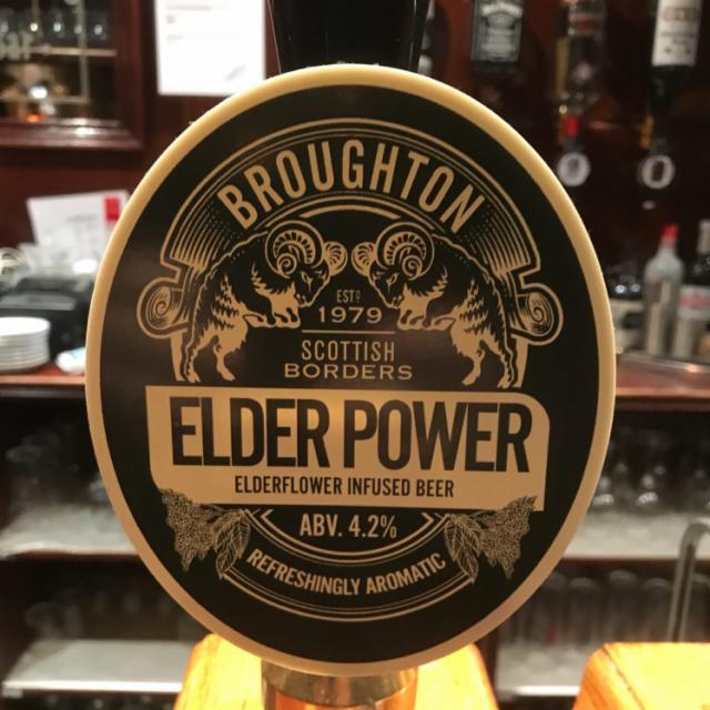 Elder Power 4.2%, Broughton Ales, Scotland