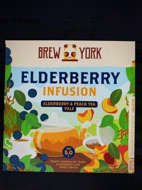 Elderberry Infusion 5.0%, Brew York, England