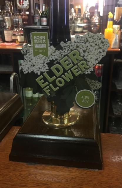 Elderflower 4.2%, Born in the Borders Brewery, Scotland