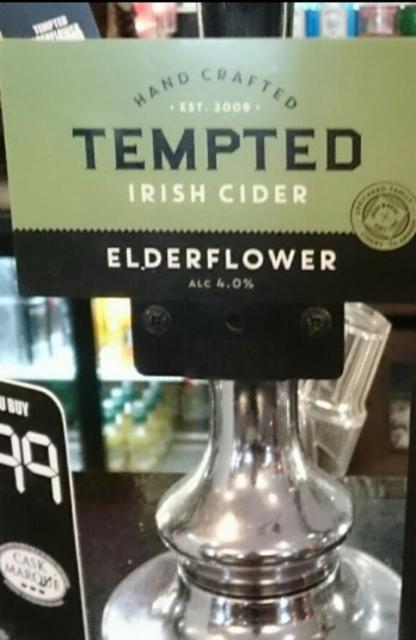 Elderflower 4.0%, Tempted? Irish Craft Cider, Northern Ireland