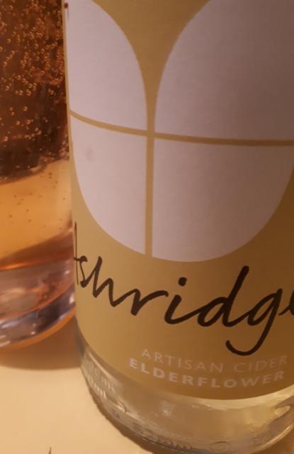 Elderflower Artisan Cider 4.0%, Ashridge Ciders, England
