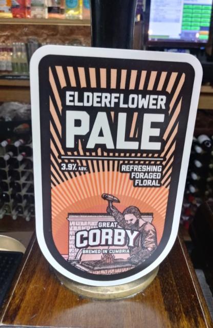 Great Corby Elderflower Pale 3.9%, Great Corby Brewhouse, England