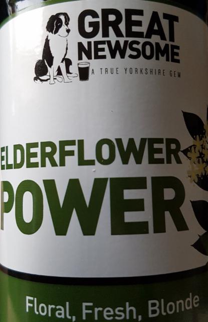 Elderflower Power 4.6%, Great Newsome Brewer, England