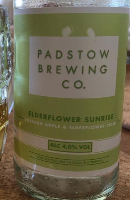 Elderflower Sunrise 4.0%, Padstow Brewing, England