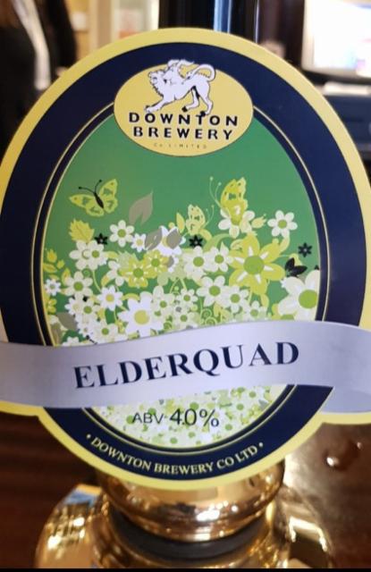 Elderquad 4.0%, Downton Brewery, England