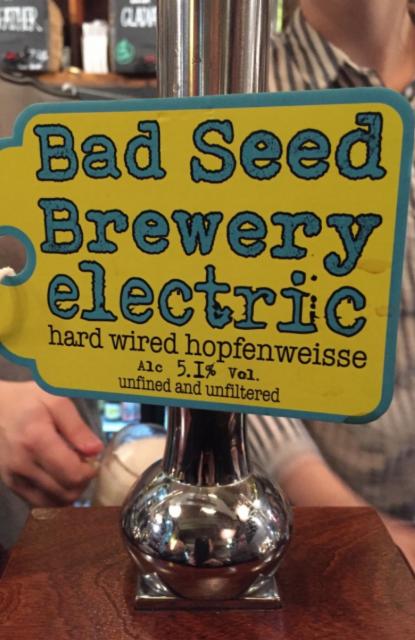 Electric 5.1%, Bad Seed Brewery, England