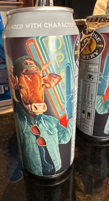 Electric Avenue Calgary Blonde 4.8%, Wild Rose Brewery, Canada