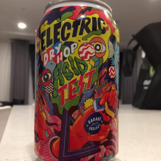 Electric Dry Hop Acid Test 4.2%, Garage Project, New Zealand
