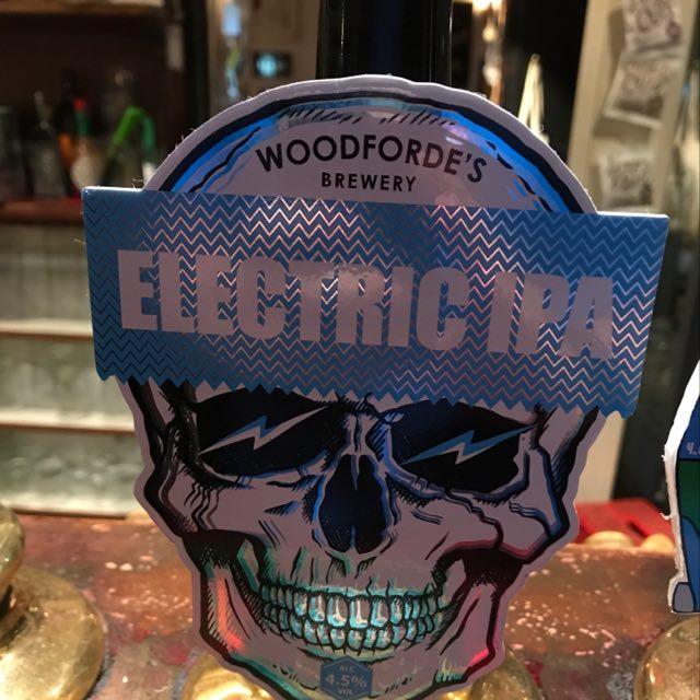 Electric IPA 4.5%, Woodforde's Brewery, England