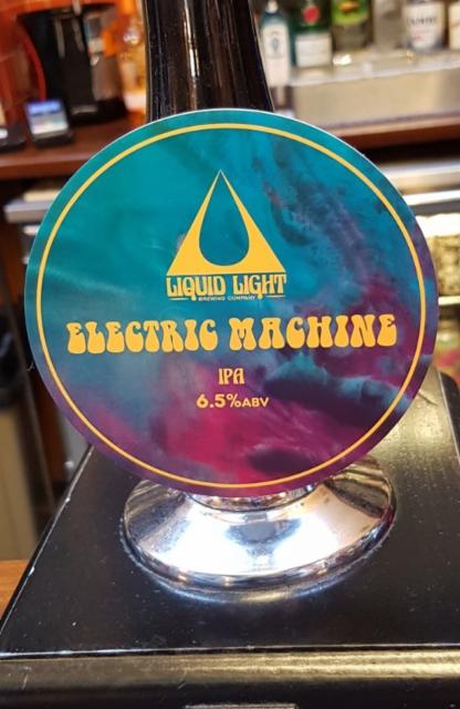 Electric Machine 6.5%, Liquid Light Brew Co, England