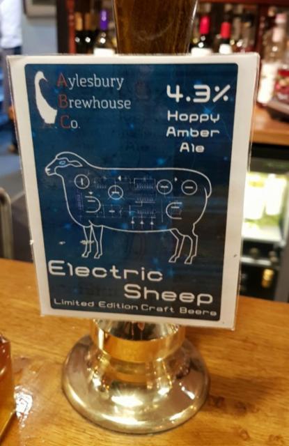 Electric Sheep 4.3%, Aylesbury Brewhouse, England