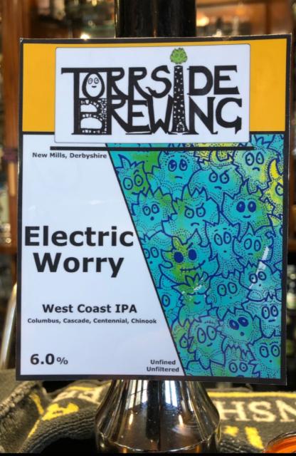 Electric Worry 6.0%, Torside Brewing, England