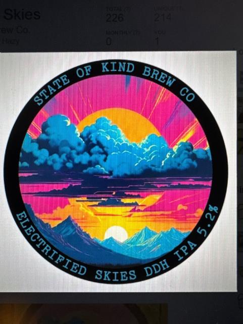 Electrified Skies, State Of Kind Brew Co