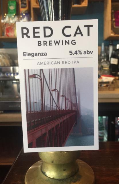Eleganza 5.4%, Red Cat Brewery, England