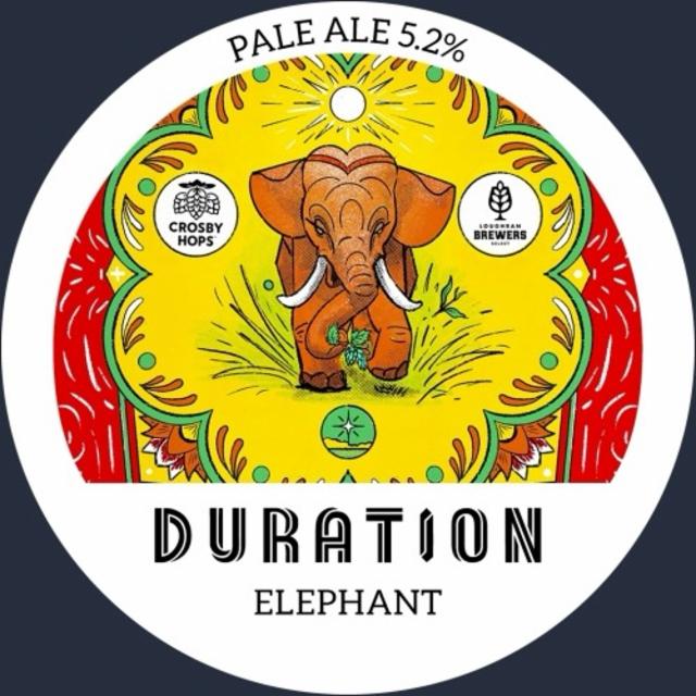 Elephant 5.2%, Duration Brewing, England