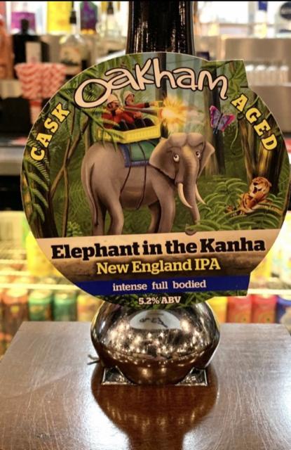 Elephant In The Kanha 5.2%, Oakham Ales, England
