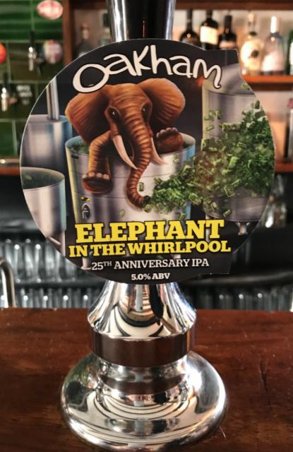 Elephant In The Whirlpool 5.0%, Oakham Ales, England