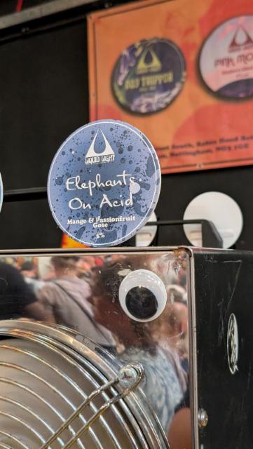 elephants on acid 5.0%, Liquid Light Brew Co, England