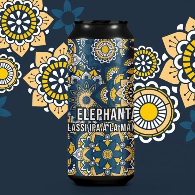 Elephenta - Lassi IPA à la Mangue 6.5%, Brasserie Alpha, Canada