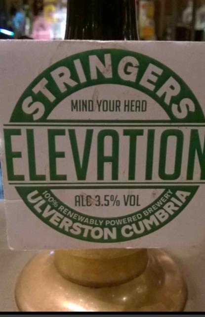 Elevation 3.5%, Stringers Brewery, England