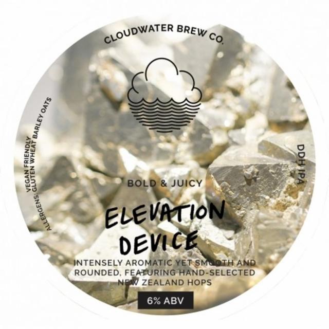 Elevation Device 6.0%, Cloudwater Brew Co., England